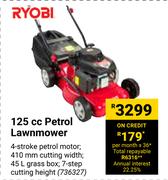 Ryobi 125cc Petrol Lawnmower
