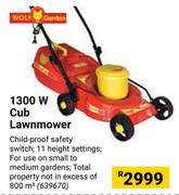 Wolf Garden 1300W Cub Lawnmower