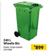 240Ltr Wheelie Bin (Green) 761948
