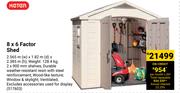 Keter 8 x 6 Factor Shed 517603