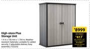 High-Store Plus Storage Unit 722225