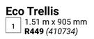 Eco Trellis 410734 1.51m X 905mm