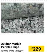 20Dm³ Marble Pebble Chips 291229