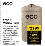 Eco 2050Ltr verticle Tank 775996