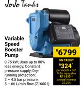 Jojo Variable Speed Booster Pump 716601