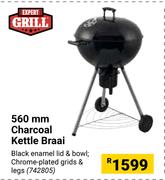 Expert Grill 560mm Charcoal Kettle Braai 742805