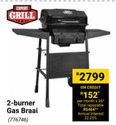 Expert Grill 2-Burner Gas Braai 776746