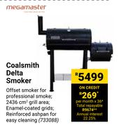 Megamaster Coalsmith Delta Smoker 733088