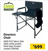 Camp Master Directors Chair 780048