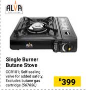 Alva Single Burner Butane Stove 567650