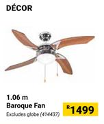 Decor 1.06m Baroque Fan 414437