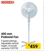Goldair 400mm Pedestal Fan 132770
