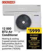 Goldair 12000 BTU Air Conditioner 142626