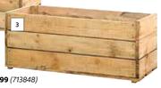 Wooden Planter Large Box 390mm (h) x 400mm (d) x 900mm (w)
