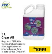 Pro Tek Clear All-5L