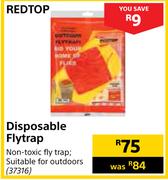 Red Top Disposable Flytrap