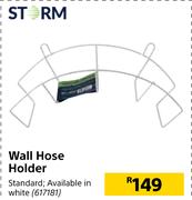 Storm Wall Hose Holder