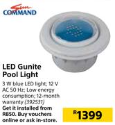 Sun Command LED Gunite Pool Light