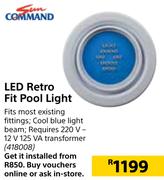 Sun Command LED Retro Fit Pool Light