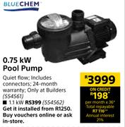 Blue Chem 1.1kW Pool Pump