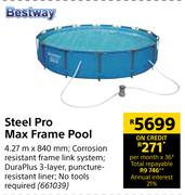 Bestway Steel Pro Max Frame Pool-4.27m x 840mm