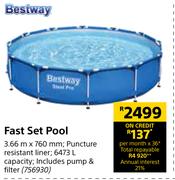 Bestway Fast Set Pool-3.66m x 760mm