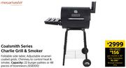 Megamaster Coalsmith Series Charlie Grill & Smoker