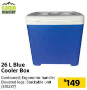 Camp Master 26 L Blue Cooler Box