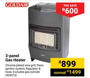 Goldair 3-Panel Gas Heater