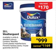 Dulux Weatherguard-20Ltr