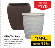 Nikie/Toti Pots-Each
