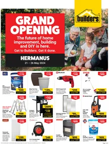 Builders : Grand Opening Hermanus (21 May - 26 May 2024)