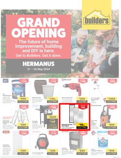 Builders : Grand Opening Hermanus (21 May - 26 May 2024), page 1