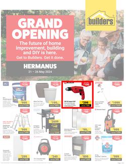 Builders : Grand Opening Hermanus (21 May - 26 May 2024), page 1