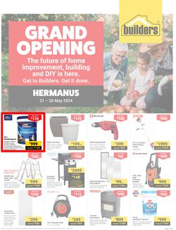 Builders : Grand Opening Hermanus (21 May - 26 May 2024), page 1