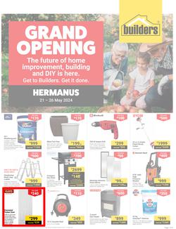 Builders : Grand Opening Hermanus (21 May - 26 May 2024), page 1