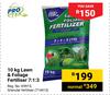 Pro Tek Lawn & Foliage Fertiliser 7:1:3-10Kg