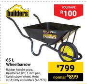 Builders 65Ltr Wheelbarrow