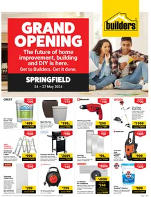 Builders : Grand Opening Springfield (24 May - 27 May 2024)