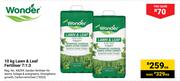 Wonder Lawn & Leaf  Fertiliser 7:1:3-10Kg Each