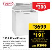 Defy 195Ltr Chest Freezer DMF 470