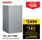 Goldair 130Ltr Bar Fridge GBF-1303