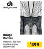 Design House Bridge Canvas-600mm x 900mm