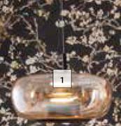K.Light Magnum 1 LED Glass Pendant Light