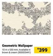 Geometric Wallpaper-10m x 530mm