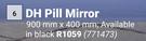 DH Pill Mirror-900mm x 400mm
