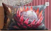 DH Protea Scatter Cushion-400mm x 600mm