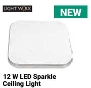 Lightworx 18W LED Sparkle Ceiling Light