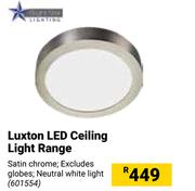 Bright Star Luxton LED Ceiling Light Range