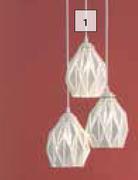 Bright Star Geo Metal Pendant Light